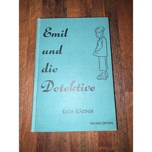 Emil und die Detektive Erich Kastner 1945 Hardcover Revised Edition German Text